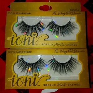 Ioni 3D Faux Mink Lashes XL Wispy Full Dramatic